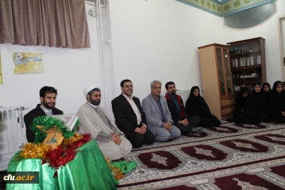 دیدار صمیمانه مدیر کل دانشجویی و مدیر پردیس های استان قم با دانشجو معلمان اهل سنت به مناسب هفته وحدت