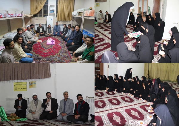 دیدار صمیمانه مدیر کل دانشجویی و مدیر پردیس های استان قم با دانشجو معلمان اهل سنت به مناسب هفته وحدت