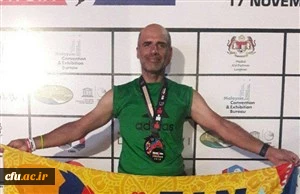 افتخار ورزشی دیگر برای دانشگاه فرهنگیان 
یک ایرانی در مسابقه استقامتی مرد آهنین 5