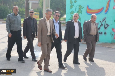 بازدید همکاران اداره کل دانشجویی از پردیس حضرت رسول اکرم (ص) اهواز
