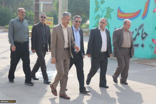 بازدید همکاران اداره کل دانشجویی از پردیس حضرت رسول اکرم (ص) اهواز