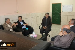 بازدید همکاران اداره کل دانشجویی از پردیس حضرت رسول اکرم (ص) اهواز