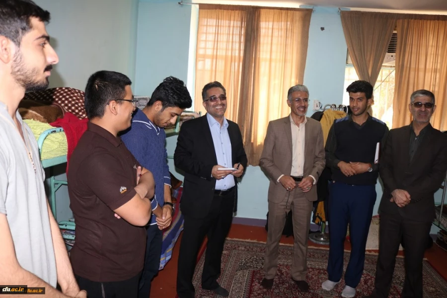 بازدید همکاران اداره کل دانشجویی از پردیس حضرت رسول اکرم (ص) اهواز