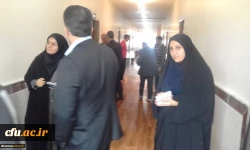 با حضور  آقای مشهدی رئیس اداره سراهای دانشجویی و خانم جعفریزدی کارشناس مسئول سراهای دانشجویی سازمان مرکزی:
 از سراهای دانشجویی مرکزآموزش عالی امام رضا (ع) اندیمشک بازدید بعمل آمد