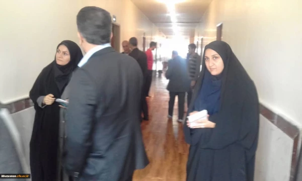 با حضور  آقای مشهدی رئیس اداره سراهای دانشجویی و خانم جعفریزدی کارشناس مسئول سراهای دانشجویی سازمان مرکزی:
 از سراهای دانشجویی مرکزآموزش عالی امام رضا (ع) اندیمشک بازدید بعمل آمد