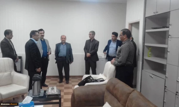 با حضور  آقای مشهدی رئیس اداره سراهای دانشجویی و خانم جعفریزدی کارشناس مسئول سراهای دانشجویی سازمان مرکزی:
 از سراهای دانشجویی مرکزآموزش عالی امام رضا (ع) اندیمشک بازدید بعمل آمد