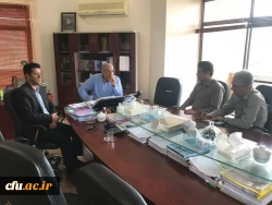 نشست  مشترک سرپرست دانشگاه فرهنگیان و ریئس سازمان مدیریت برنامه ریزی هرمزگان
 2