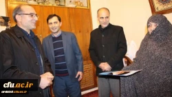 دیدار جمعی از مسئولین و دانشجومعلمان دانشگاه فرهنگیان اردبیل با
 خانواده دانشجومعلم شهید جعفر محمدقلیان 2
