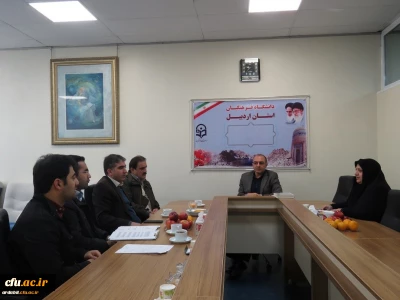 بازدید هیئت نظارت، ارزیابی و تضمین کیفیت آموزش عالی استان اردبیل از پردیس­ ها و مرکز استان