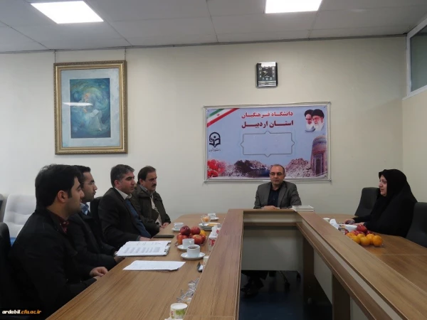 بازدید هیئت نظارت، ارزیابی و تضمین کیفیت آموزش عالی استان اردبیل از پردیس­های علامه طباطبایی، بنت الهدی صدر و مرکز آزادگان نیر 2