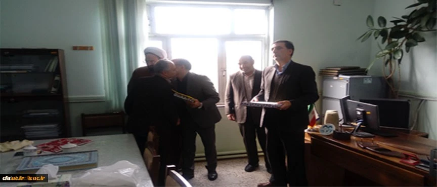 تکریم و معارفه سرپرست مرکز آموزش عالی آزادگان نیر 2