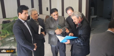 بازدید مسئولین حوزه معاونت آموزشی سازمان مرکزی دانشگاه فرهنگیان از پردیس شهید رجایی کرمانشاه