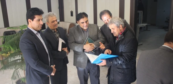 بازدید مسئولین حوزه معاونت آموزشی سازمان مرکزی دانشگاه فرهنگیان از پردیس شهید رجایی کرمانشاه 2