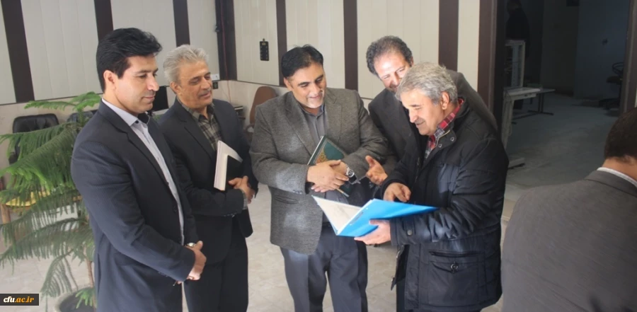 بازدید مسئولین حوزه معاونت آموزشی سازمان مرکزی دانشگاه فرهنگیان از پردیس شهید رجایی کرمانشاه 2