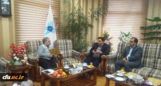جلسه ی مشترک دانشگاه فرهنگیان  با دانشگاه آزاد اسلامی کرمانشاه برگزار شد