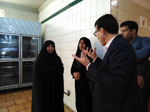 دیدار مدیرکل محترم دانشجویی دانشگاه فرهنگیان از بخش های مختلف واحد دانشگاهی سلمان فارسی شیراز 2