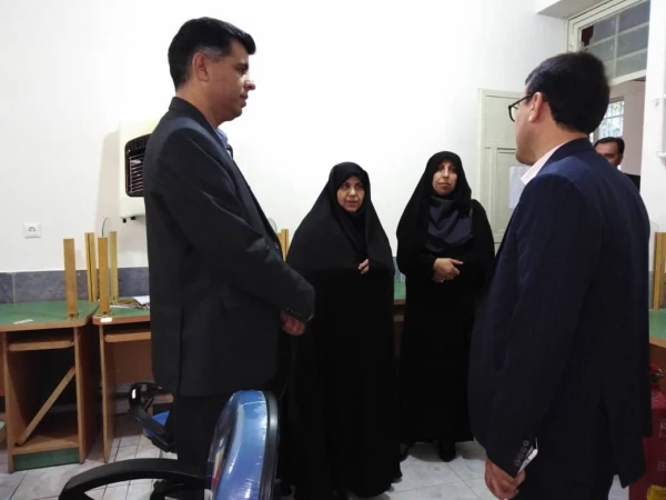 دیدار مدیرکل محترم دانشجویی دانشگاه فرهنگیان از بخش های مختلف واحد دانشگاهی سلمان فارسی شیراز 3