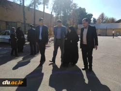 دیدار مدیرکل محترم دانشجویی دانشگاه فرهنگیان از بخش های مختلف واحد دانشگاهی سلمان فارسی شیراز 8