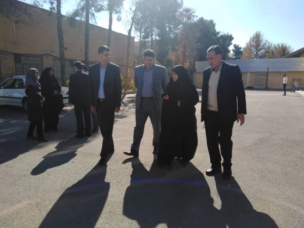 دیدار مدیرکل محترم دانشجویی دانشگاه فرهنگیان از بخش های مختلف واحد دانشگاهی سلمان فارسی شیراز 8