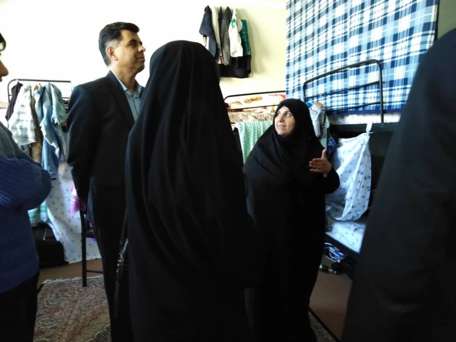 دیدار مدیرکل محترم دانشجویی دانشگاه فرهنگیان از بخش های مختلف واحد دانشگاهی سلمان فارسی شیراز 9