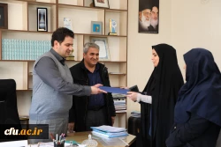 دکتر روشندل معاون آموزشی و تحصیلات تکمیلی:

با فرهنگ بسیجی  و تلاش همراه با بصیرت، رسالت تربیت معلم فاخر دردانشگاه فرهنگیان محقق خواهد شد. 2