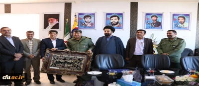 دیدار مسئولان دانشگاه فرهنگیان استان کهگیلویه و بویراحمد با فرمانده سپاه فتح استان