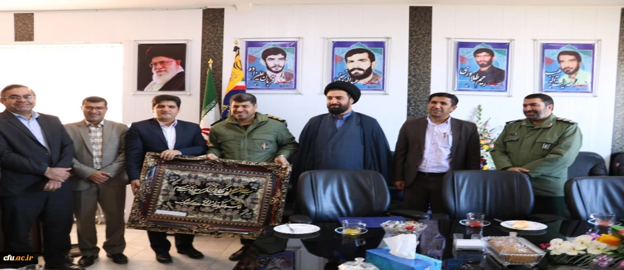دیدار مسئولان دانشگاه فرهنگیان استان کهگیلویه و بویراحمد با فرمانده سپاه فتح استان 2