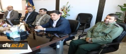دیدار مسئولان دانشگاه فرهنگیان استان کهگیلویه و بویراحمد با فرمانده سپاه فتح استان 3