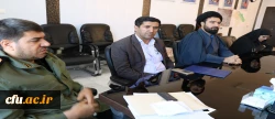 دیدار مسئولان دانشگاه فرهنگیان استان کهگیلویه و بویراحمد با فرمانده سپاه فتح استان 4