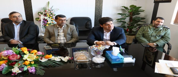 دیدار مسئولان دانشگاه فرهنگیان استان کهگیلویه و بویراحمد با فرمانده سپاه فتح استان 5
