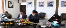 دیدار مسئولان دانشگاه فرهنگیان استان کهگیلویه و بویراحمد با فرمانده سپاه فتح استان 6