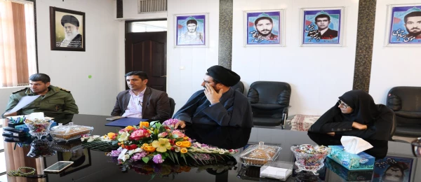 دیدار مسئولان دانشگاه فرهنگیان استان کهگیلویه و بویراحمد با فرمانده سپاه فتح استان 6