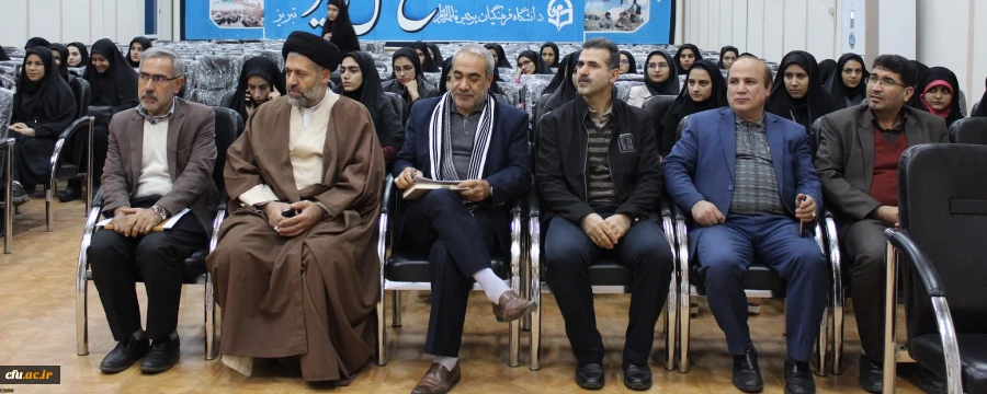 دکتر خدیوی در جمع دانشجومعلمان پردیس فاطمه الزهرا(س) تبریز