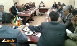 جلسه کمیسیون دانشجویی شورای تأمین استانداری سیستان وبلوچستان