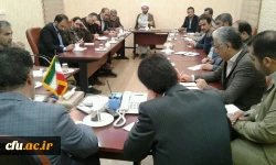 جلسه کمیسیون دانشجویی شورای تأمین استانداری سیستان وبلوچستان