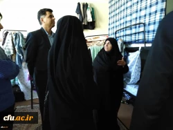 دیدار معاون دانشجویی دانشگاه فرهنگیان از بخش های مختلف واحد دانشگاهی سلمان فارسی شیراز