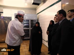 دیدار معاون دانشجویی دانشگاه فرهنگیان از بخش های مختلف واحد دانشگاهی سلمان فارسی شیراز