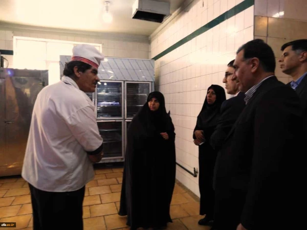 دیدار معاون دانشجویی دانشگاه فرهنگیان از بخش های مختلف واحد دانشگاهی سلمان فارسی شیراز