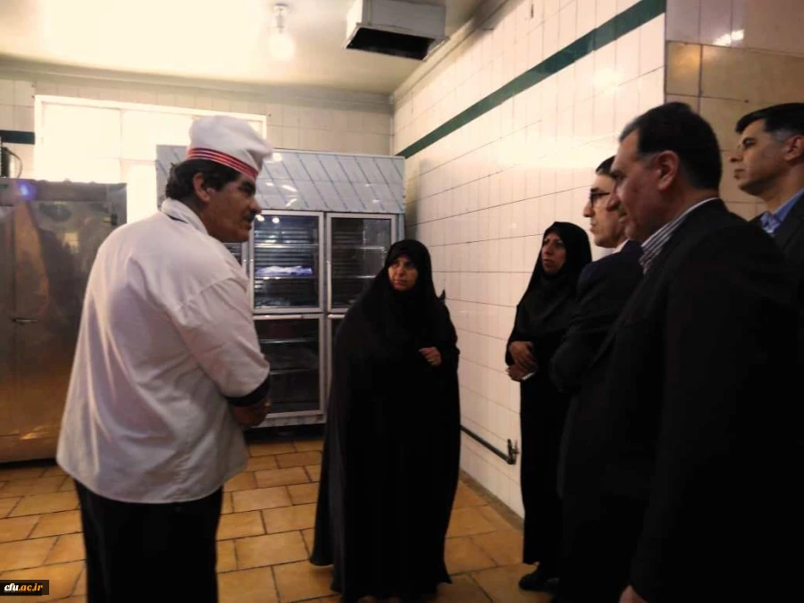 دیدار معاون دانشجویی دانشگاه فرهنگیان از بخش های مختلف واحد دانشگاهی سلمان فارسی شیراز