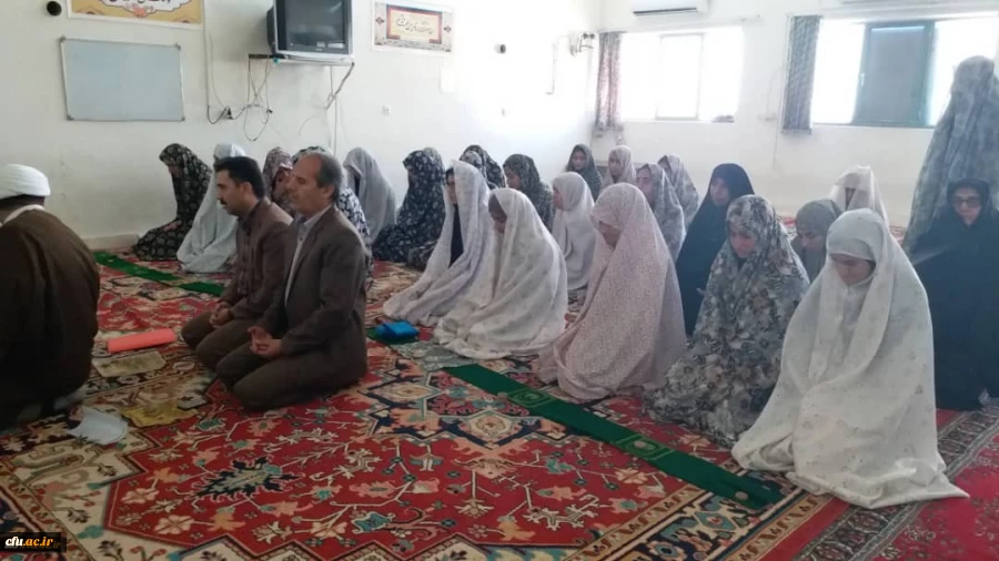 حضور تیموری رئیس  اداره امور رفاهی سازمان مرکزی در دانشگاه فرهنگیان کازرون