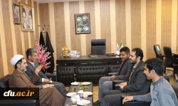 دیدار دکتر صدیقی رئیس مرکز بسیج دانشجویی دانشگاه فرهنگیان (سازمان مرکزی) با با دکتر توان مدیریت امور پردیس های دانشگاه فرهنگیان استان کرمان