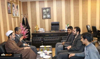 رئیس مرکز بسیج دانشجویی دانشگاه فرهنگیان  در دیدار با مدیریت امور پردیس های دانشگاه فرهنگیان استان کرمان:

 دانشجو باید مطالبه گر باشد، مطالبه دانشجویی باعث تقویت مجموعه مدیریتی دانشگاه است