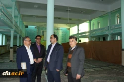 بازدید دکتر کچوئیان معاون نظارت، ارزیابی و تضمین کیفیت دانشگاه فرهنگیان و دکتر دلقندی مشاور رئیس دانشگاه و مدیرکل حراست دانشگاه فرهنگیان از پردیس های استان یزد
 9