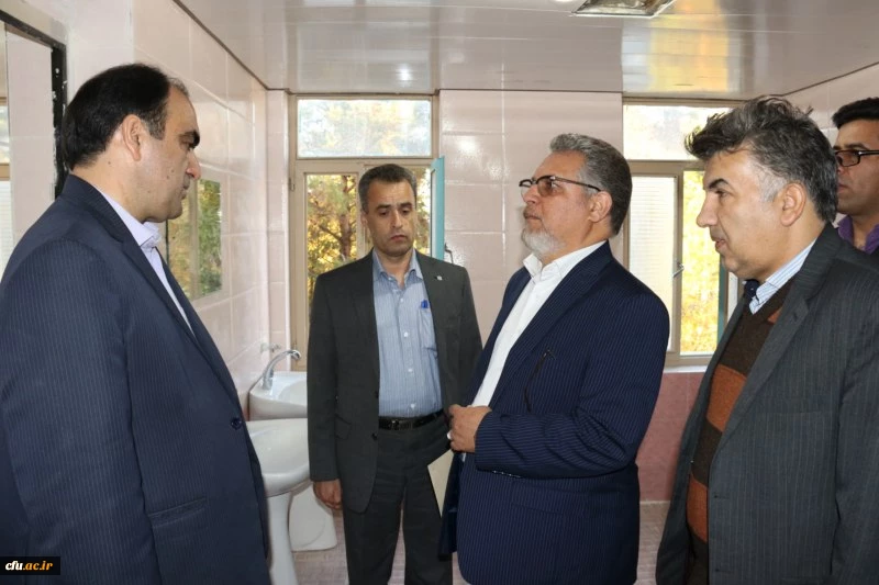 بازدید دکتر کچوئیان معاون نظارت، ارزیابی و تضمین کیفیت دانشگاه فرهنگیان و دکتر دلقندی مشاور رئیس دانشگاه و مدیرکل حراست دانشگاه فرهنگیان از پردیس های استان یزد
 2