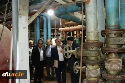 بازدید دکتر کچوئیان معاون نظارت، ارزیابی و تضمین کیفیت دانشگاه فرهنگیان و دکتر دلقندی مشاور رئیس دانشگاه و مدیرکل حراست دانشگاه فرهنگیان از پردیس های استان یزد
 4