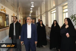 بازدید دکتر کچوئیان معاون نظارت، ارزیابی و تضمین کیفیت دانشگاه فرهنگیان و دکتر دلقندی مشاور رئیس دانشگاه و مدیرکل حراست دانشگاه فرهنگیان از پردیس های استان یزد
 8
