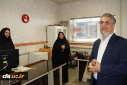 بازدید دکتر کچوئیان معاون نظارت، ارزیابی و تضمین کیفیت دانشگاه فرهنگیان و دکتر دلقندی مشاور رئیس دانشگاه و مدیرکل حراست دانشگاه فرهنگیان از پردیس های استان یزد
 10