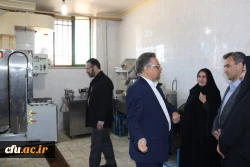 بازدید دکتر کچوئیان معاون نظارت، ارزیابی و تضمین کیفیت دانشگاه فرهنگیان و دکتر دلقندی مشاور رئیس دانشگاه و مدیرکل حراست دانشگاه فرهنگیان از پردیس های استان یزد
 11