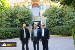 بازدید دکتر کچوئیان معاون نظارت، ارزیابی و تضمین کیفیت دانشگاه فرهنگیان و دکتر دلقندی مشاور رئیس دانشگاه و مدیرکل حراست دانشگاه فرهنگیان از پردیس های استان یزد
 17