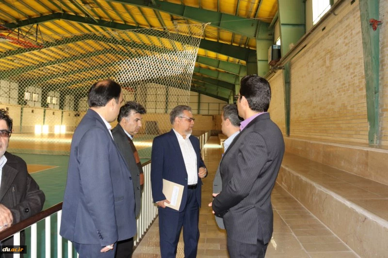 بازدید دکتر کچوئیان معاون نظارت، ارزیابی و تضمین کیفیت دانشگاه فرهنگیان و دکتر دلقندی مشاور رئیس دانشگاه و مدیرکل حراست دانشگاه فرهنگیان از پردیس های استان یزد
 20